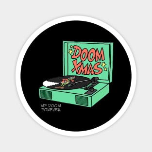 doom xmas Magnet